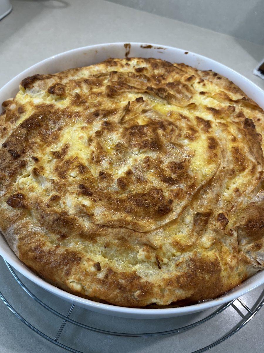 Баница с кори на канап