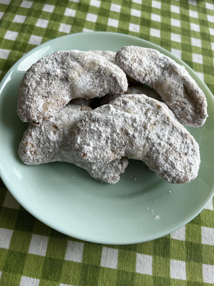 Безглутенови ванилови курабийки с бадеми 😍