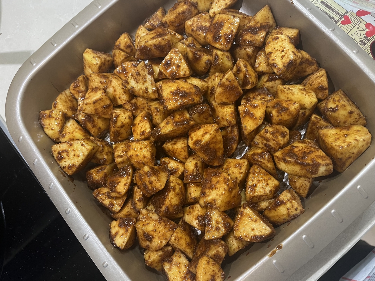 Снимка на Ябълков кръмбъл без глутен 🍎🍏