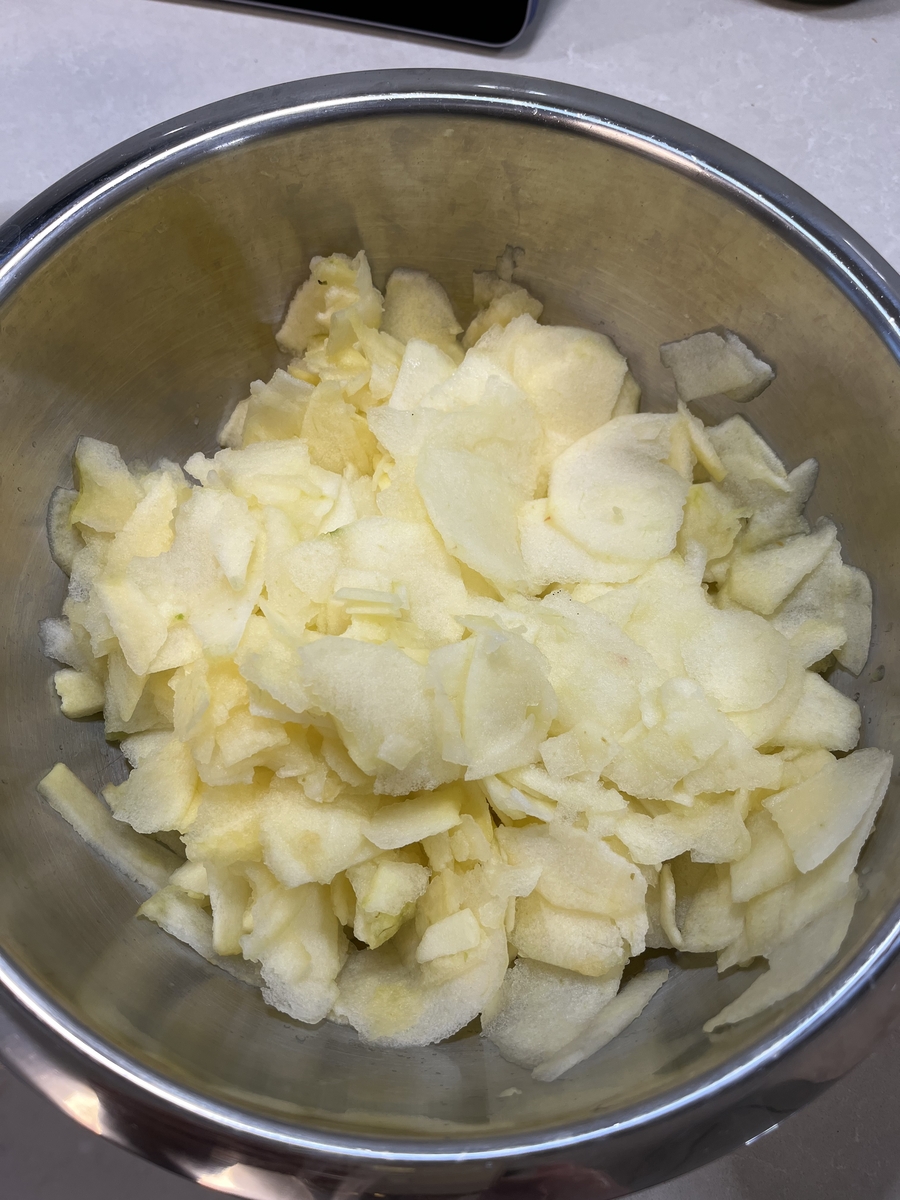 Снимка на Безглутенов “невидим” сладкиш с ябълки