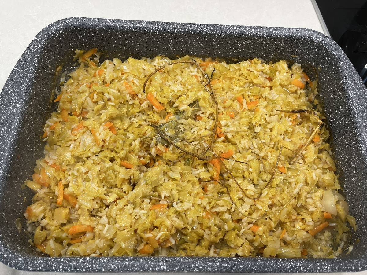 Кисело зеле с ориз