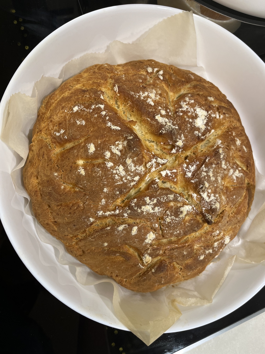 Содена питка за Бъдни вечер (с глутен)