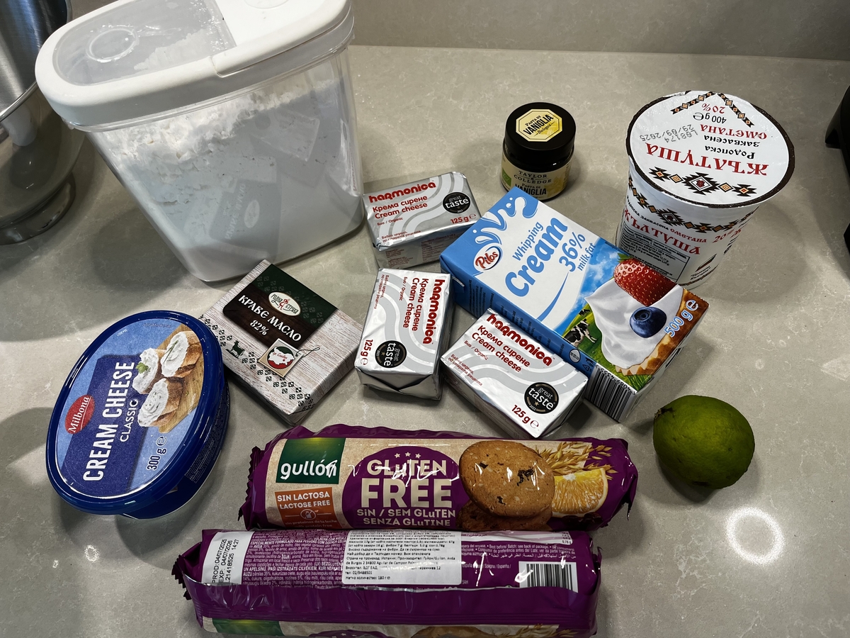 Снимка на Безглутенов чийзкейк без печене