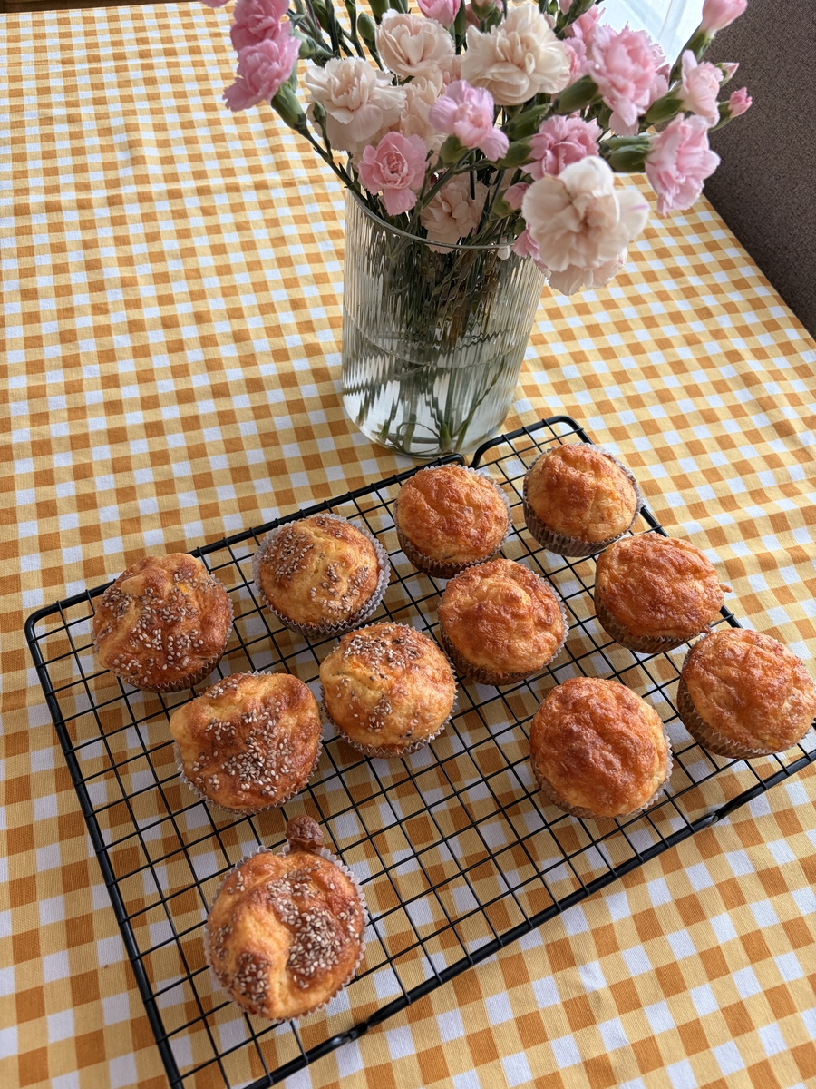 Високопротеинови мъфини с котидж сирене, без глутен